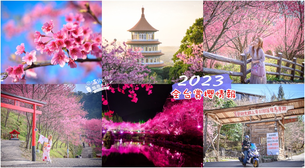 2023全台櫻花景點懶人包|超過20個櫻花秘境景點,各縣市櫻花開花情報.交通&門票資訊,一起來當可愛櫻花妹!