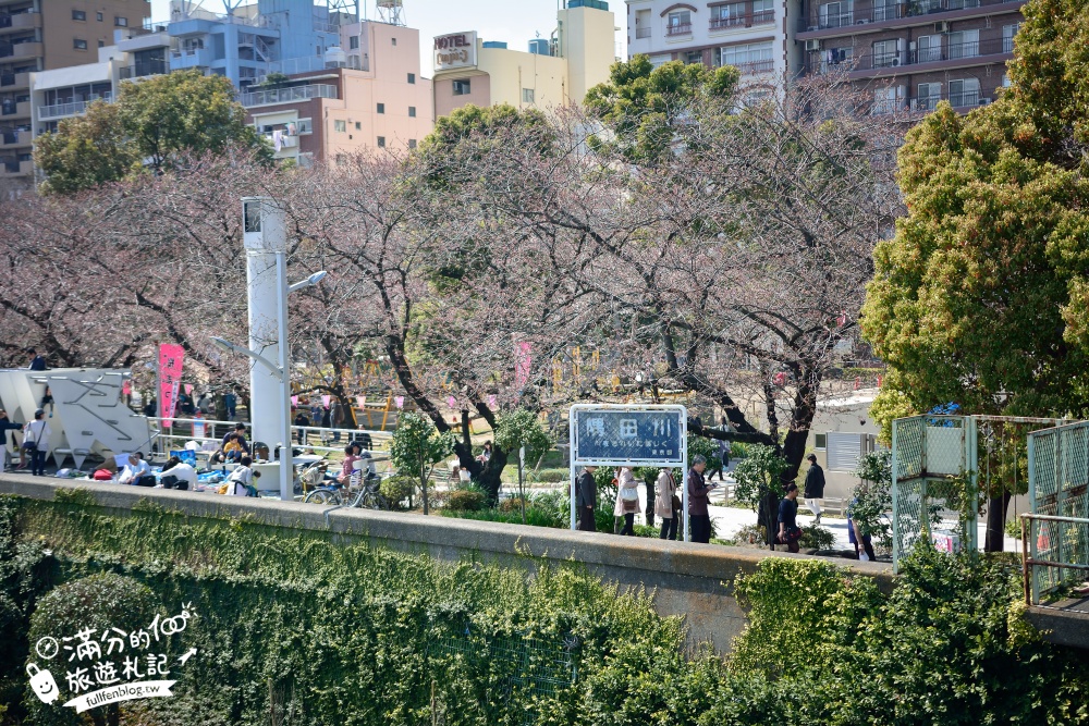 東京賞櫻景點【隅田公園】隅田川綿延一公里的櫻花大道,可順遊淺草寺&晴空塔更精彩!