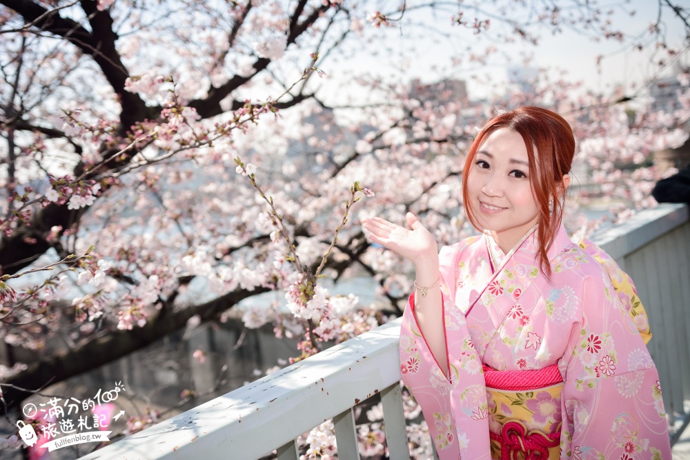 東京賞櫻景點【隅田公園】隅田川綿延一公里的櫻花大道,可順遊淺草寺&晴空塔更精彩!
