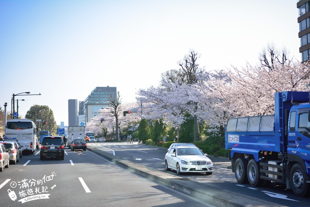 【東京櫻花推薦】千鳥之淵公園&北之丸公園櫻花季.被粉嫩櫻花包圍的夢幻湖畔!