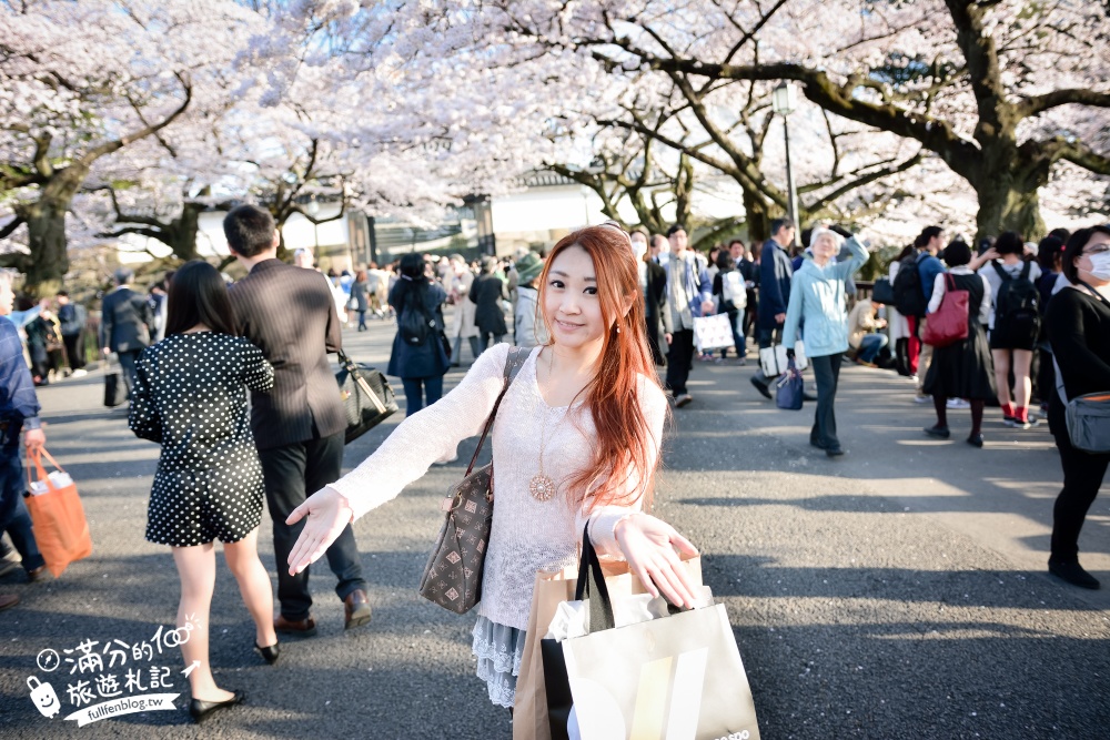 【東京櫻花推薦】千鳥之淵公園&北之丸公園櫻花季.被粉嫩櫻花包圍的夢幻湖畔!