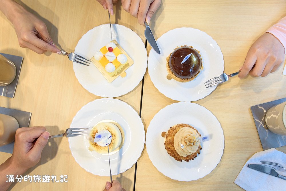台北士林美食》藍氣球法式手工點心舖 藝術精品般的糕點 姐妹午茶的好去處
