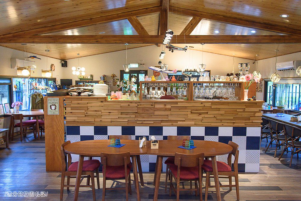 宜蘭冬山美食》飛行碼頭 梅花湖歐風別墅 充滿異國情懷的咖啡餐廳