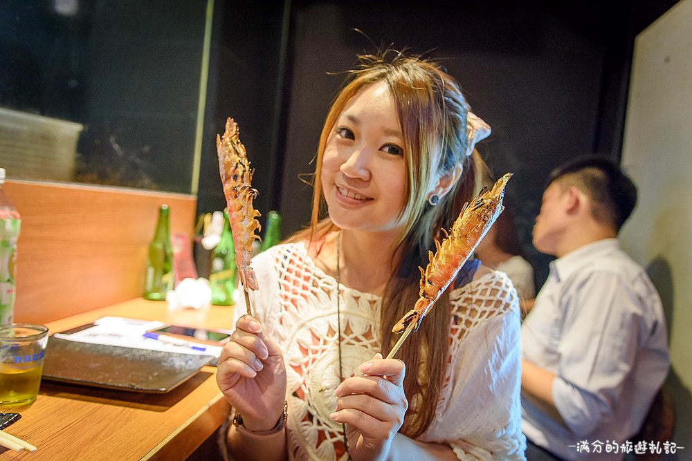 台北中山美食》柒串燒屋(長安店) 銅板平價串燒 喝酒暢飲不限時 烤功一流的美味