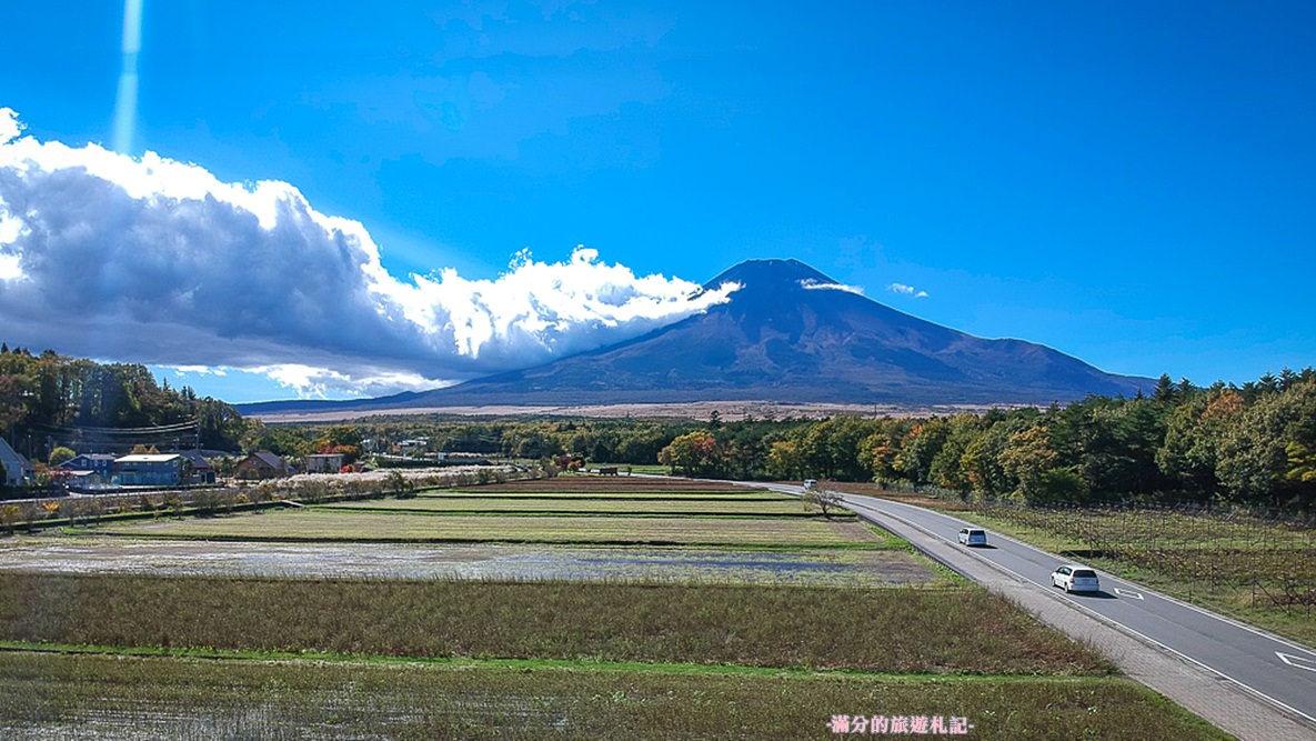 日本山中湖景點》山中湖花之都公園 花中的富士山之景 富士山四季之美 來富士山拍偶像劇