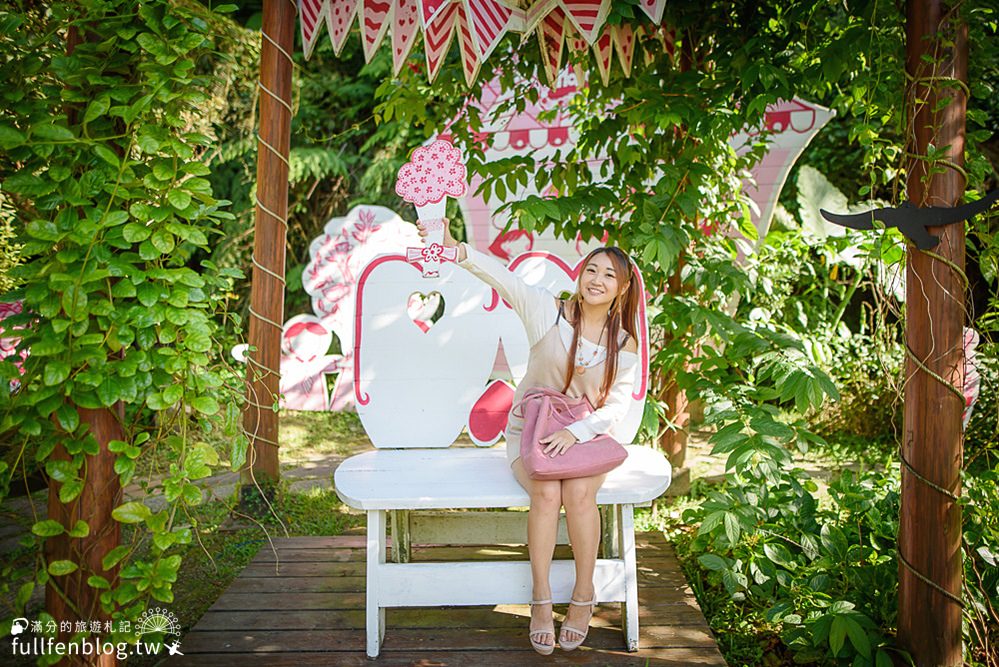 台中新社景點》安妮公主花園|情侶約會.下午茶~穿上公主高跟鞋~遊逛粉嫩嫩的浪漫花園!