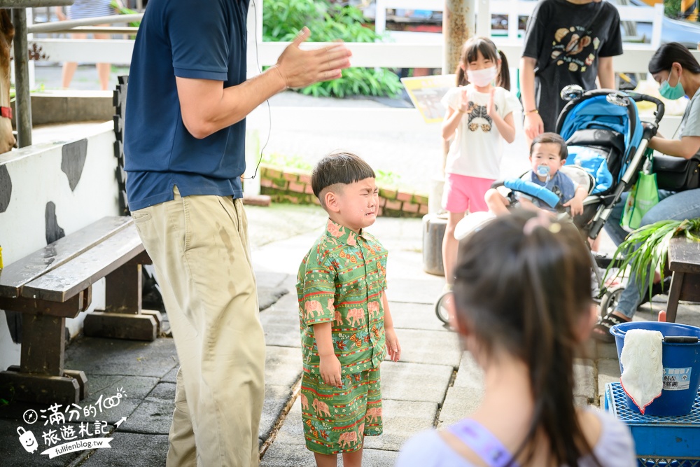 彰化【大山牧場】花壇免門票親子景點,必吃牛奶鍋&鮮奶麻糬,體驗餵牛喝奶.擠牛奶趣味十足!