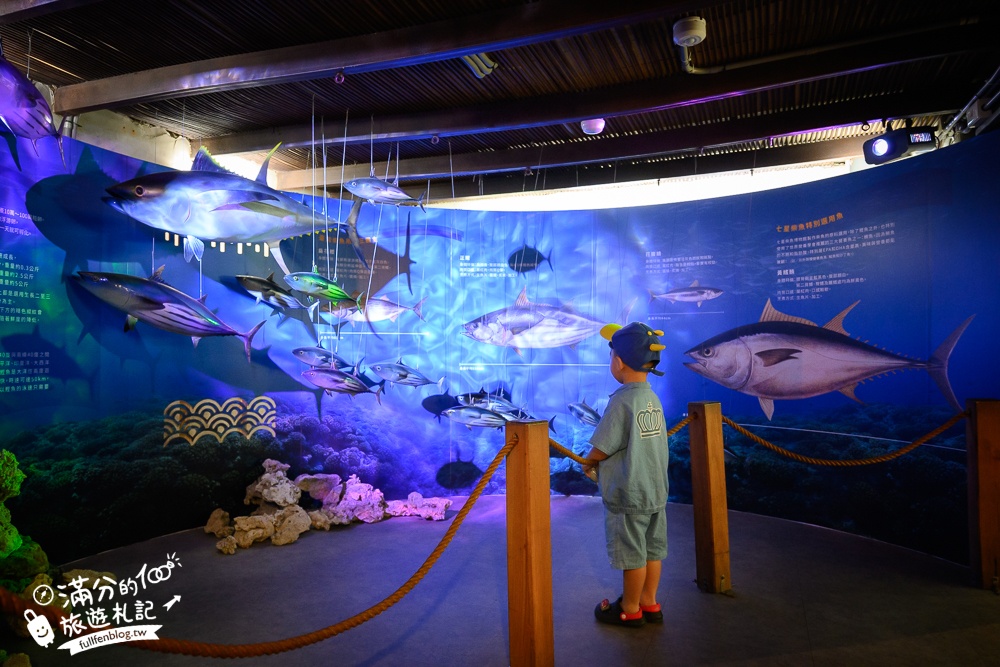 花蓮【七星柴魚博物館】全台唯一柴魚主題觀光工廠,花蓮室內親子景點~捕魚體驗.章魚燒DIY.互動遊戲超好玩!