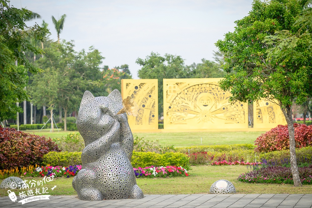 台南景點【台南山上花園水道博物館】淨水池區玩樂攻略,搭小火車遊逛日式建築~探索水道漫遊古堡之美！