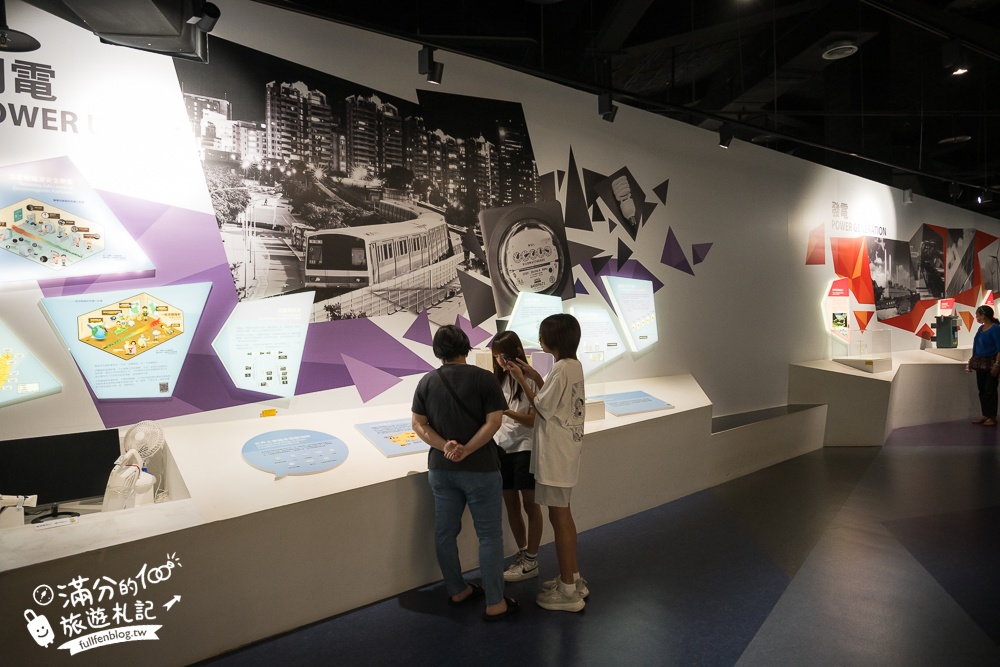 屏東景點【台電南部展示館】墾丁免門票親子景點.4D劇場.互動遊戲.雙層迴旋溜滑梯通通免費玩～探索電的世界!