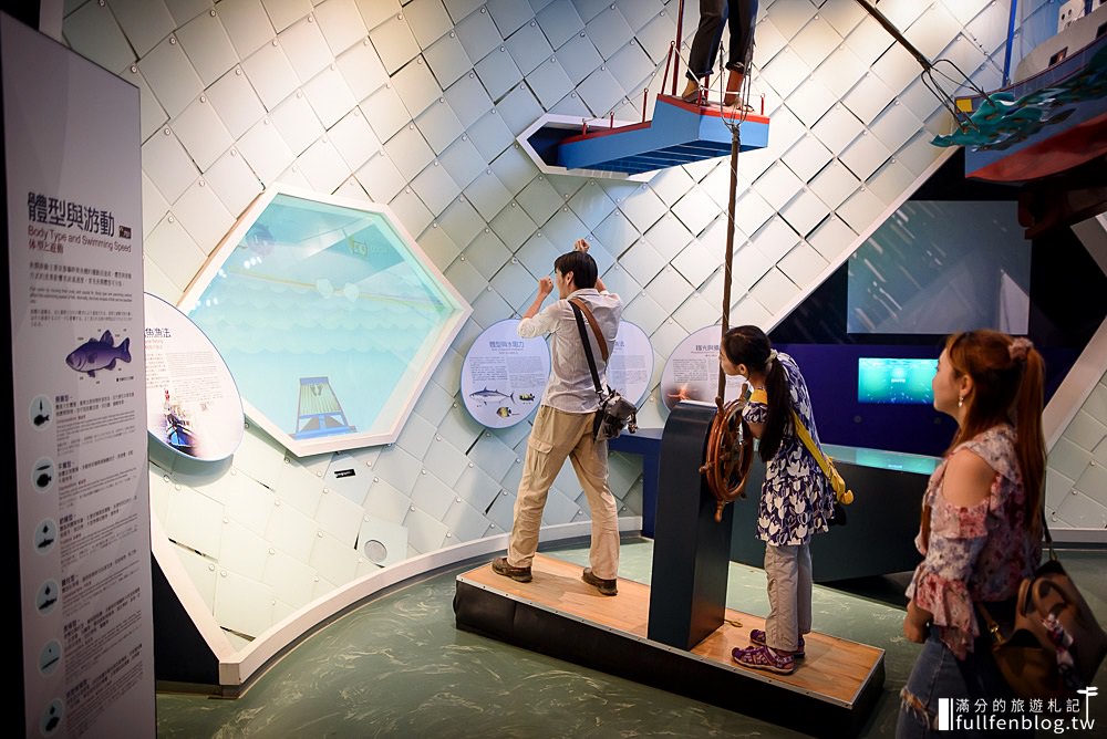基隆景點|海洋科技博物館|室內親子景點.划船&釣魚互動體驗|趣味海洋遊樂園~深入海底世界去探險!