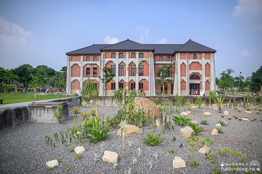 台南景點|台南山上花園水道博物館.淨水池區|挑戰雲梯~漫遊古堡建築之美！