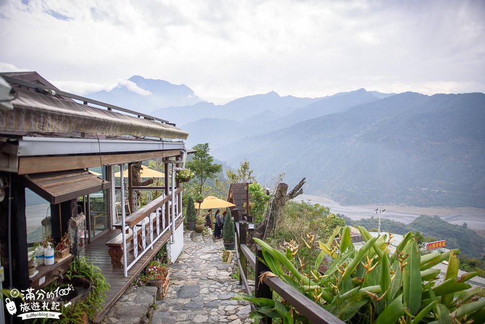屏東三地門景點|清靜莊園|高山上的花園咖啡屋~座擁180度山巒美景!