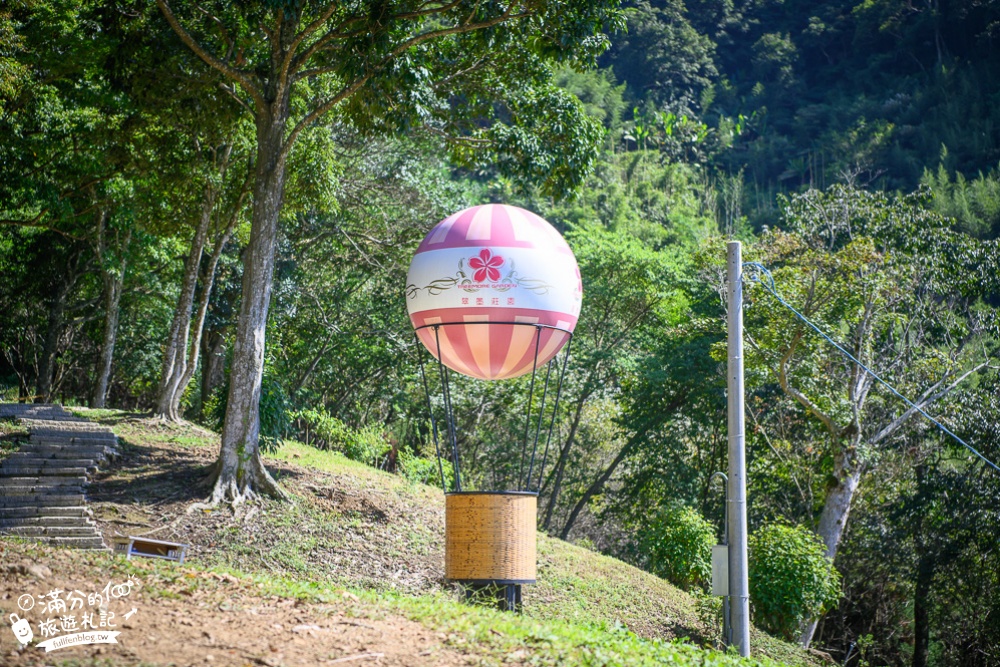 桃園復興景點|翠墨莊園|情侶約會.親子景點.下午茶.日式大鳥居|好震撼~登熱氣球飛在壯麗群山之上!