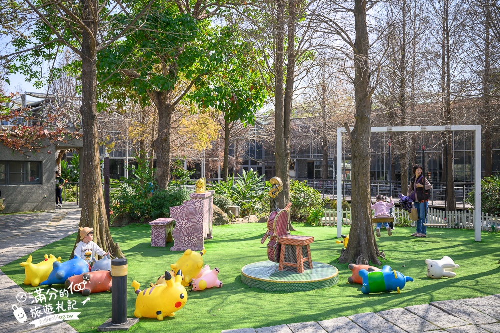 嘉義景點【板陶窯交趾剪黏工藝園區.新港板陶窯】最新恐龍王國.必玩貓咪小火車.手作DIY.趣味遊戲場~親子放電的工藝殿堂!