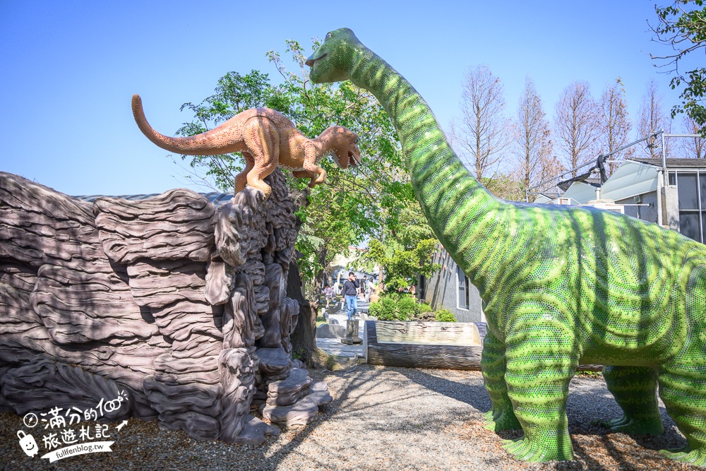 嘉義景點【板陶窯交趾剪黏工藝園區.新港板陶窯】最新恐龍王國.必玩貓咪小火車.手作DIY.趣味遊戲場~親子放電的工藝殿堂!