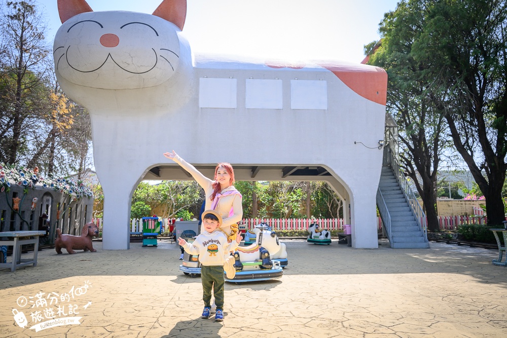 嘉義景點【板陶窯交趾剪黏工藝園區.新港板陶窯】最新恐龍王國.必玩貓咪小火車.手作DIY.趣味遊戲場~親子放電的工藝殿堂!