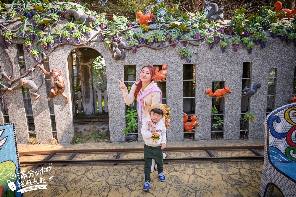 嘉義景點【板陶窯交趾剪黏工藝園區.新港板陶窯】最新恐龍王國.必玩貓咪小火車.手作DIY.趣味遊戲場~親子放電的工藝殿堂!