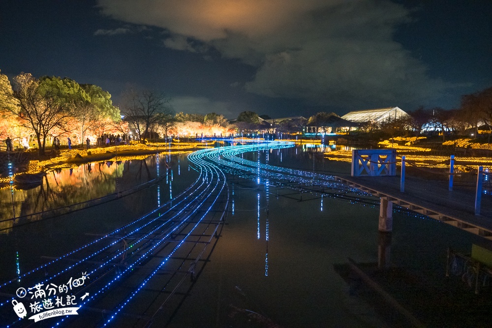 日本三重景點【名花之里】2025最新燈海隧道,世界級夢幻花園.必走海棠花廊.吃安永餅.泡溫泉.拋花許願~璀璨霓虹燈節好震撼!