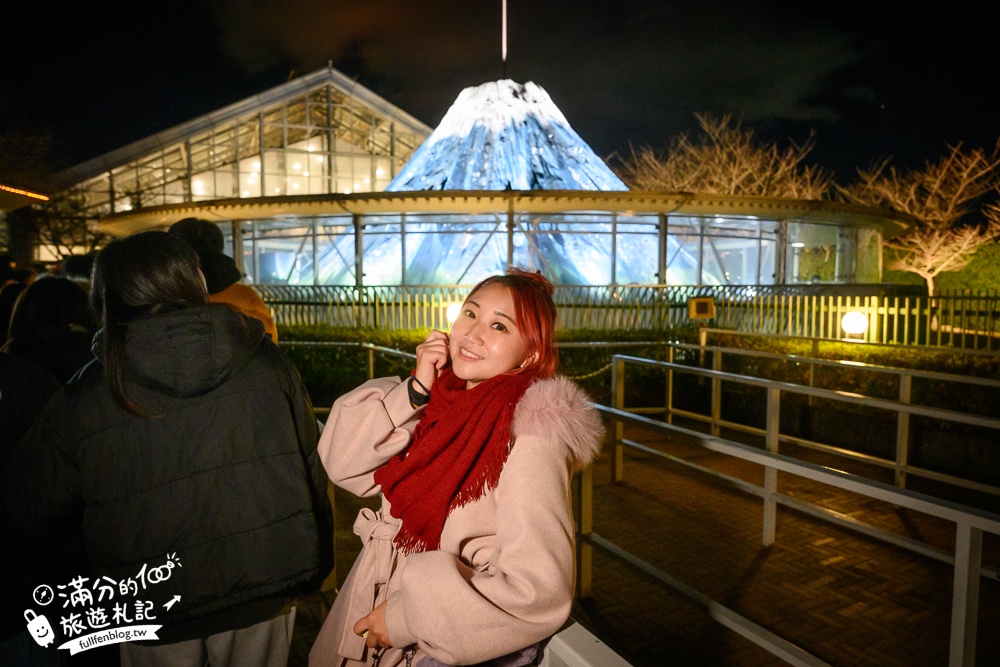 日本三重景點【名花之里】2025最新燈海隧道,世界級夢幻花園.必走海棠花廊.吃安永餅.泡溫泉.拋花許願~璀璨霓虹燈節好震撼!