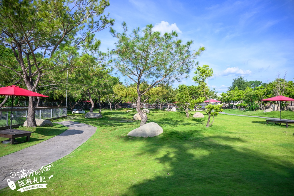 雲林虎尾【澄霖沉香味道森林館】雲林最新兔子神社.能餵兔餵羊和梅花鹿,必拍夢幻湖愛心島!