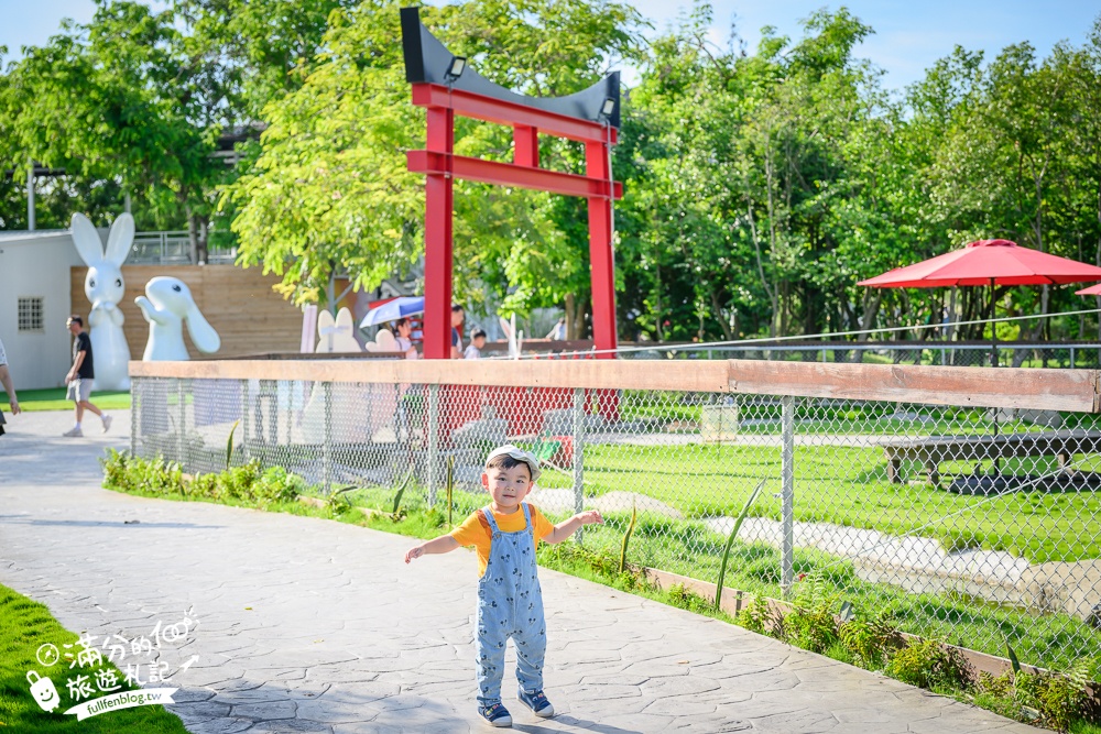 雲林虎尾【澄霖沉香味道森林館】雲林最新兔子神社.能餵兔餵羊和梅花鹿,必拍夢幻湖愛心島!