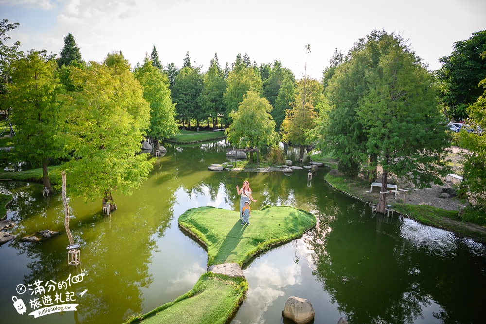 雲林虎尾【澄霖沉香味道森林館】雲林最新兔子神社.能餵兔餵羊和梅花鹿,必拍夢幻湖愛心島!