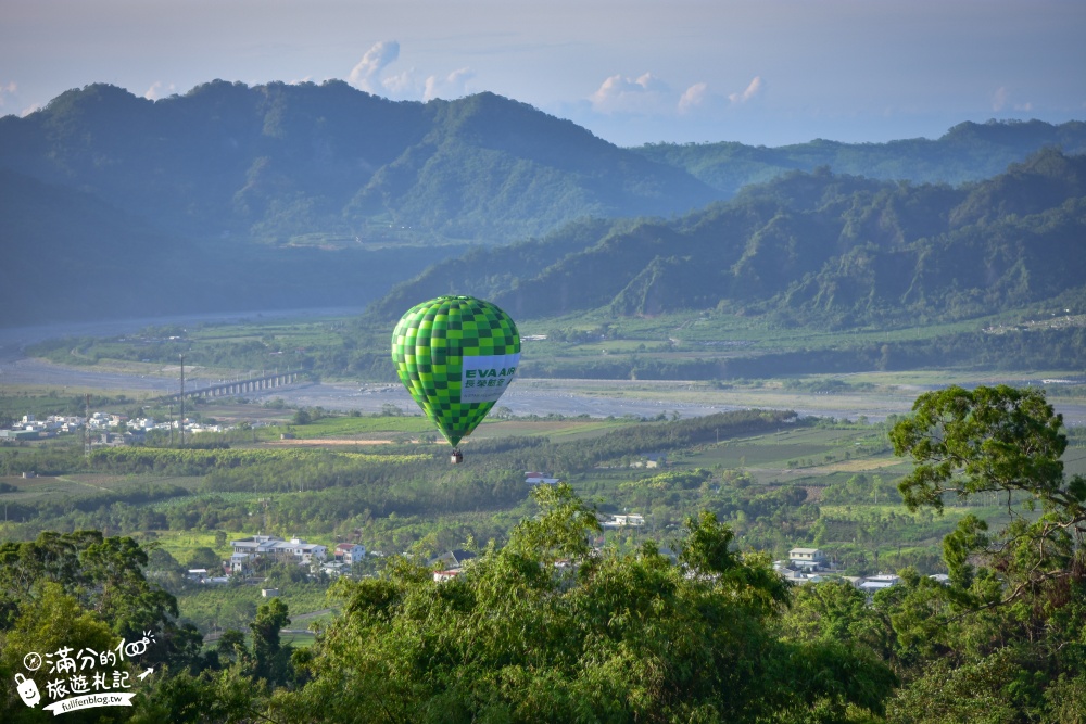 台東|台灣國際熱氣球嘉年華.鹿野高台好玩嗎|季節限定美景.凱蒂貓熱氣球高空升飛！