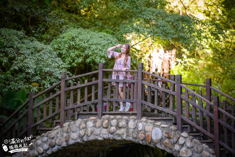 新竹尖石景點|老鷹溪步道|望瀑布.走石橋. 看溪水走樓梯|超震撼~磅礴瀑布碧綠池塘!