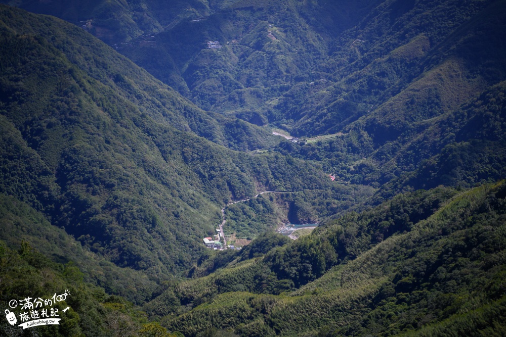 新竹尖石景點|宇老觀景台(免門票)海拔1450公尺的震撼~號稱最美味的高山臭豆腐!