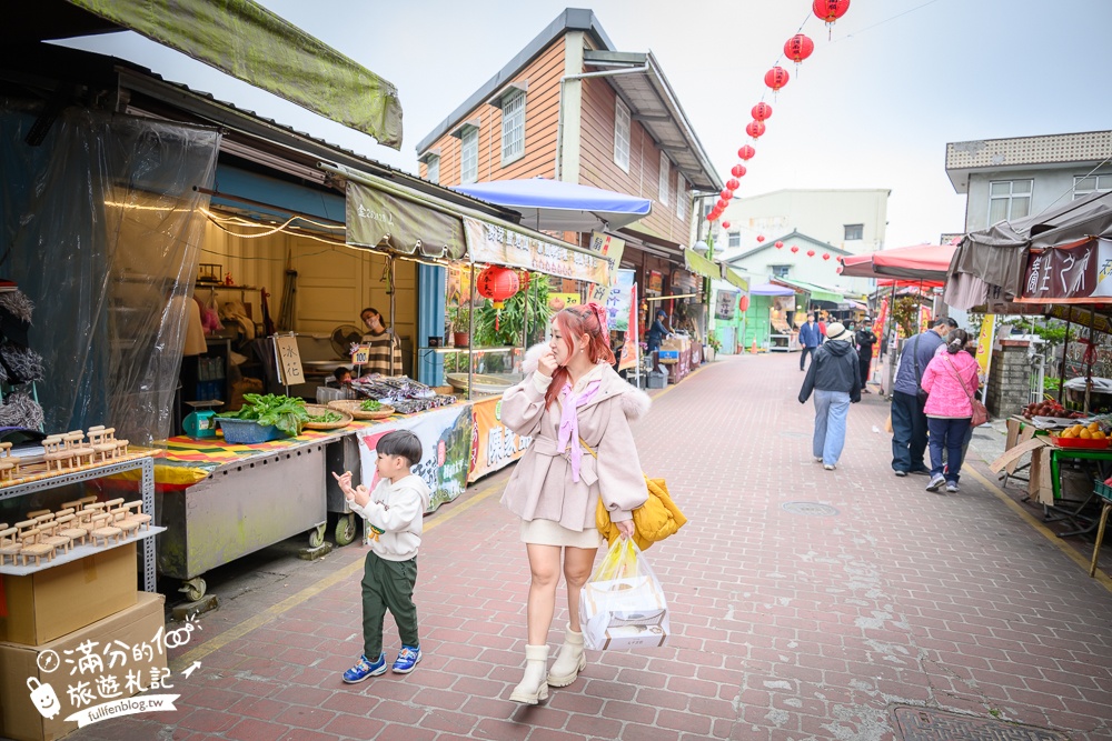 嘉義景點【梅山太平老街】海拔1000公尺的山城古街,必吃太平雲糕.喝冬瓜妹.吃茶葉蛋.賞紫藤花!