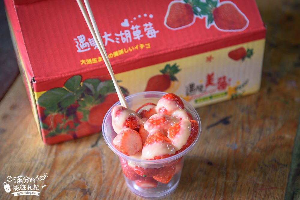 TOP7苗栗大湖草莓園推薦,親子高架草莓園.吃草莓.玩拍草莓王.草莓周邊美食!