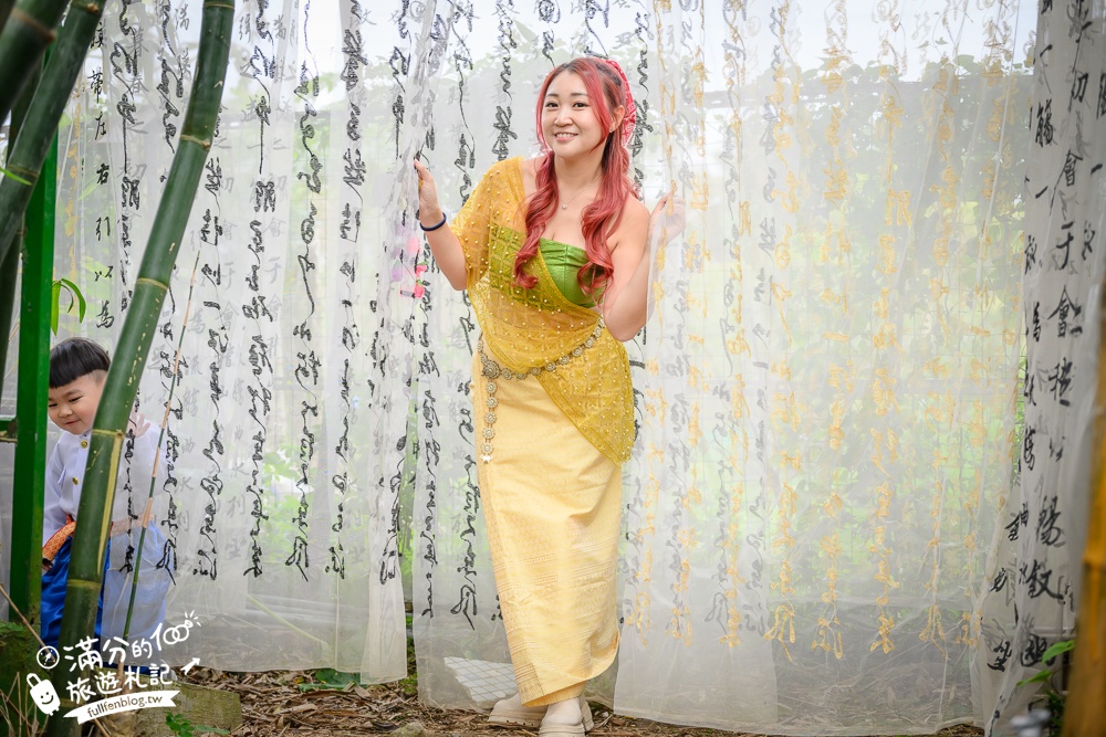 桃園親子景點【玉飲翡翠文化城】緬泰複合式平價餐廳.泰服苗服體驗.手作玉石,翡翠主題園區好拍又好玩!