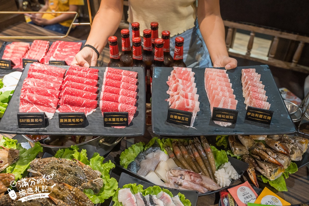 林口和牛火鍋放題推薦【巴適經典麻辣鍋林口店】秋蟹.酸菜魚放題吃到飽,超過60種頂級食材.免收服務費超狂!