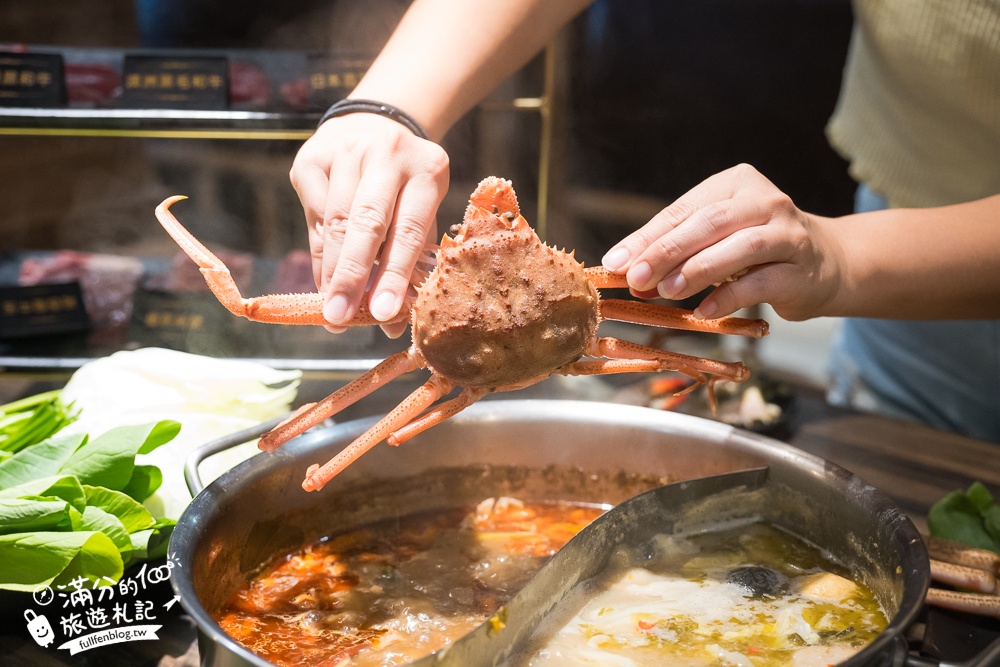 林口和牛火鍋放題推薦【巴適經典麻辣鍋林口店】秋蟹.酸菜魚放題吃到飽,超過60種頂級食材.免收服務費超狂!