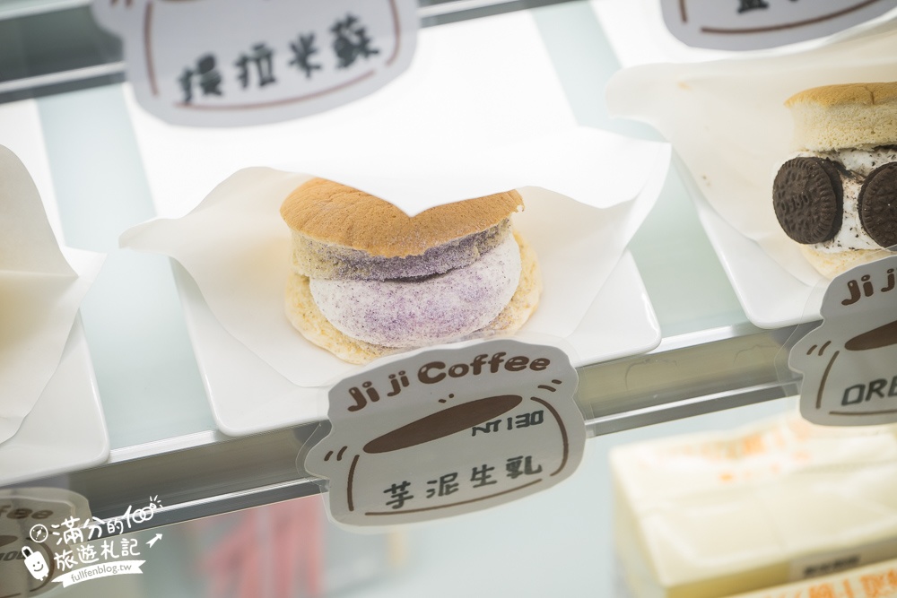 花蓮【Jiji Coffee吉吉咖啡】新城老街咖啡館,創意舒芙蕾漢堡手拿輕鬆吃,療癒空間好拍照!