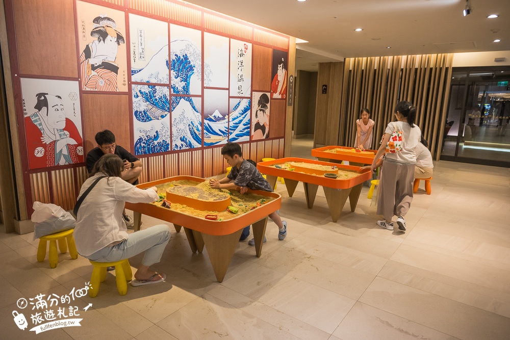 【福隆福容大飯店最新親子主題房】貢寮親子飯店玩樂攻略,房間就有溜滑梯.還能泡溫泉.賽車.任天堂通通免費玩!