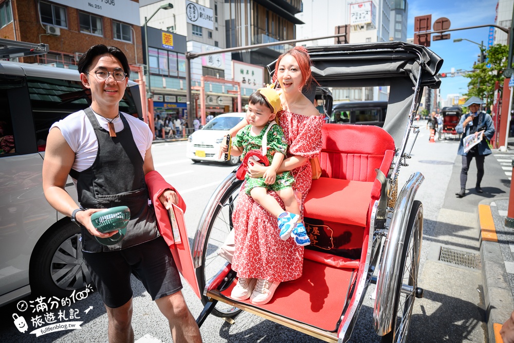【東京淺草人力車體驗】玩東京必體驗傳統人力車.2024最新預約方式&人氣拍照點攻略!