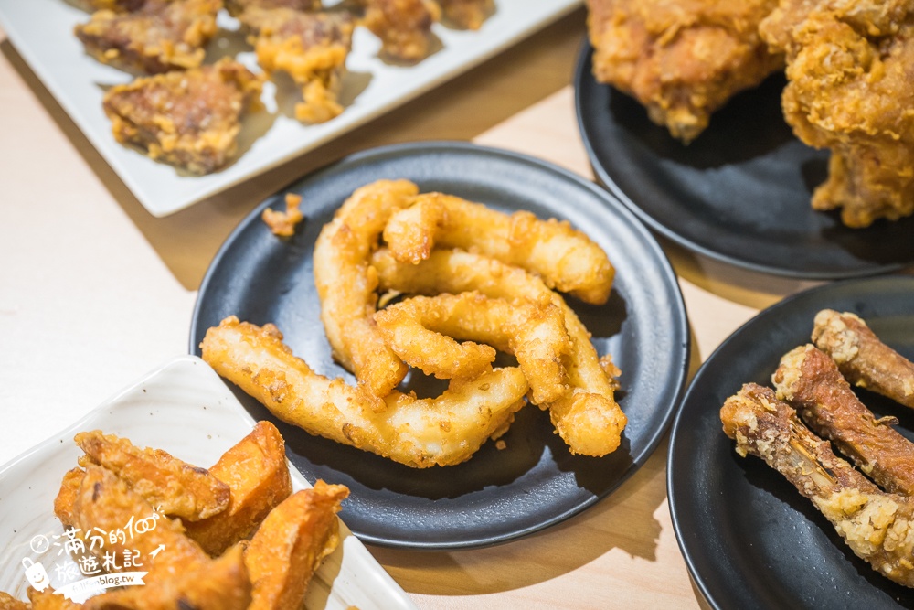 宜蘭必吃美食【台妹炸雞翅宜蘭北門總店】招牌必吃炸雞腿雞翅.鮮嫩多汁大口咬定,還有酥炸全雞可以選擇!