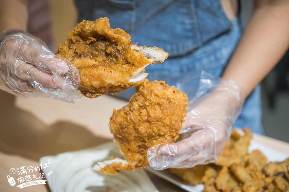 宜蘭必吃美食【台妹炸雞翅宜蘭北門總店】招牌必吃炸雞腿雞翅.鮮嫩多汁大口咬定,還有酥炸全雞可以選擇!