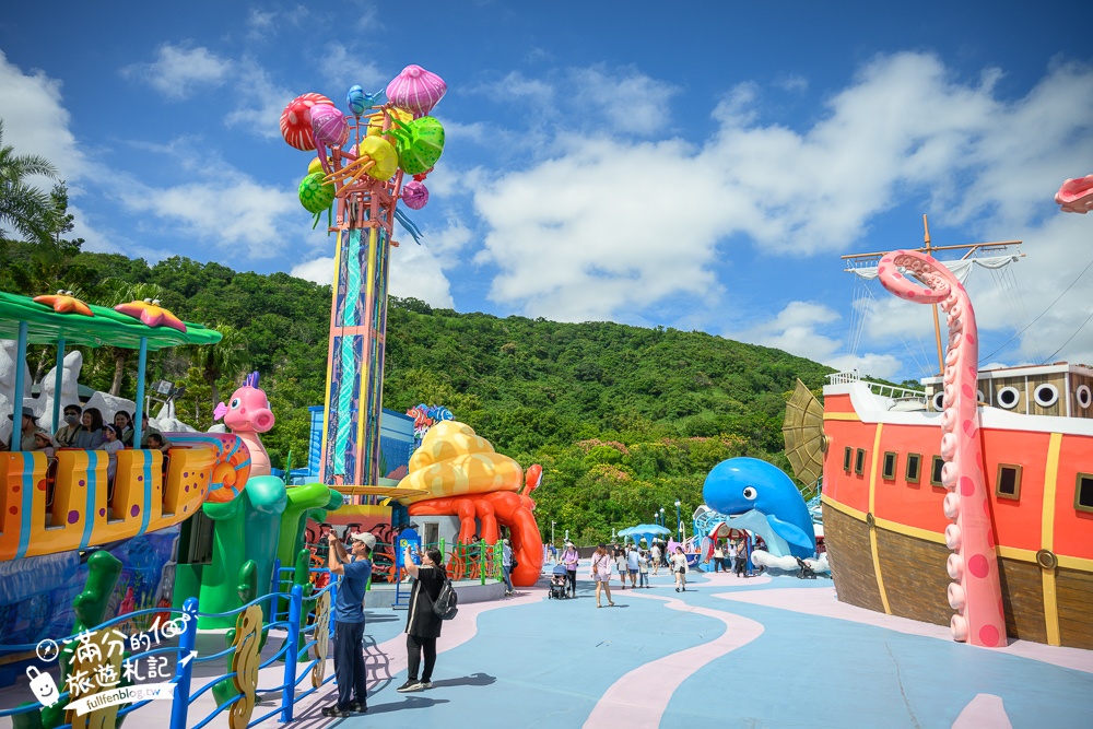 【2025花蓮遠雄海洋公園】最新門票資訊&必玩設施及必看表演攻略,美人魚實境秀.海豚海獅親親互動超特別!