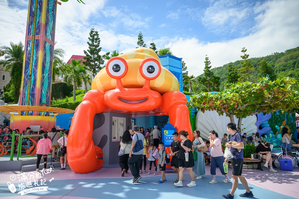 【2025花蓮遠雄海洋公園】最新門票資訊&必玩設施及必看表演攻略,美人魚實境秀.海豚海獅親親互動超特別!