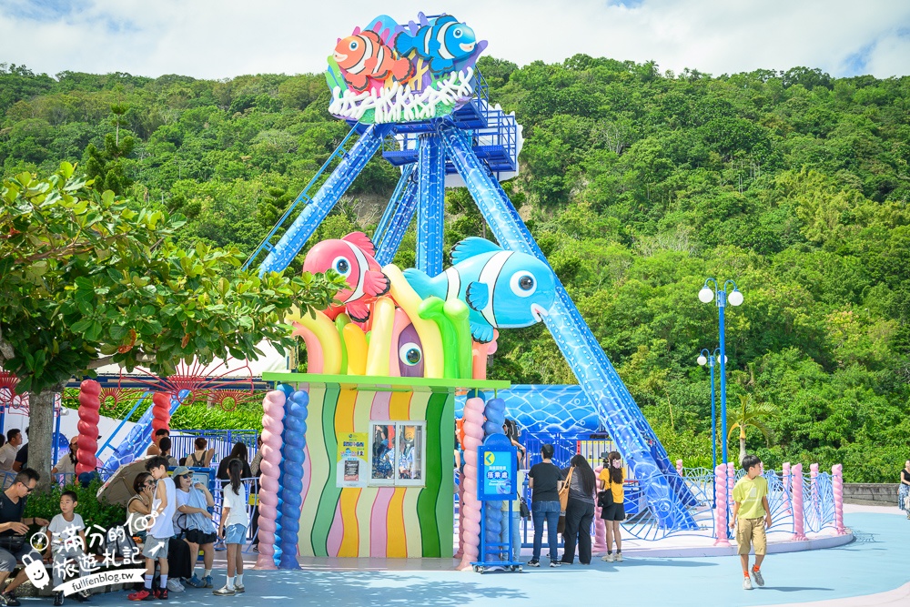 【2025花蓮遠雄海洋公園】最新門票資訊&必玩設施及必看表演攻略,美人魚實境秀.海豚海獅親親互動超特別!