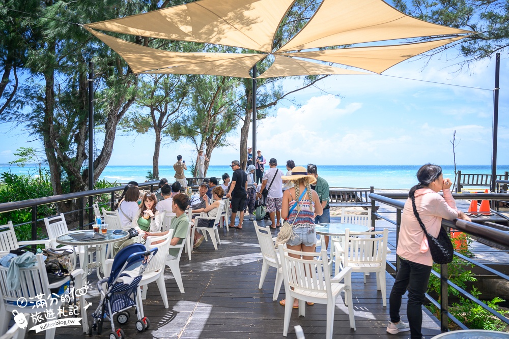 澎湖【及林春咖啡館】同時擁有森林美景與黃金海灘的景觀咖啡廳!