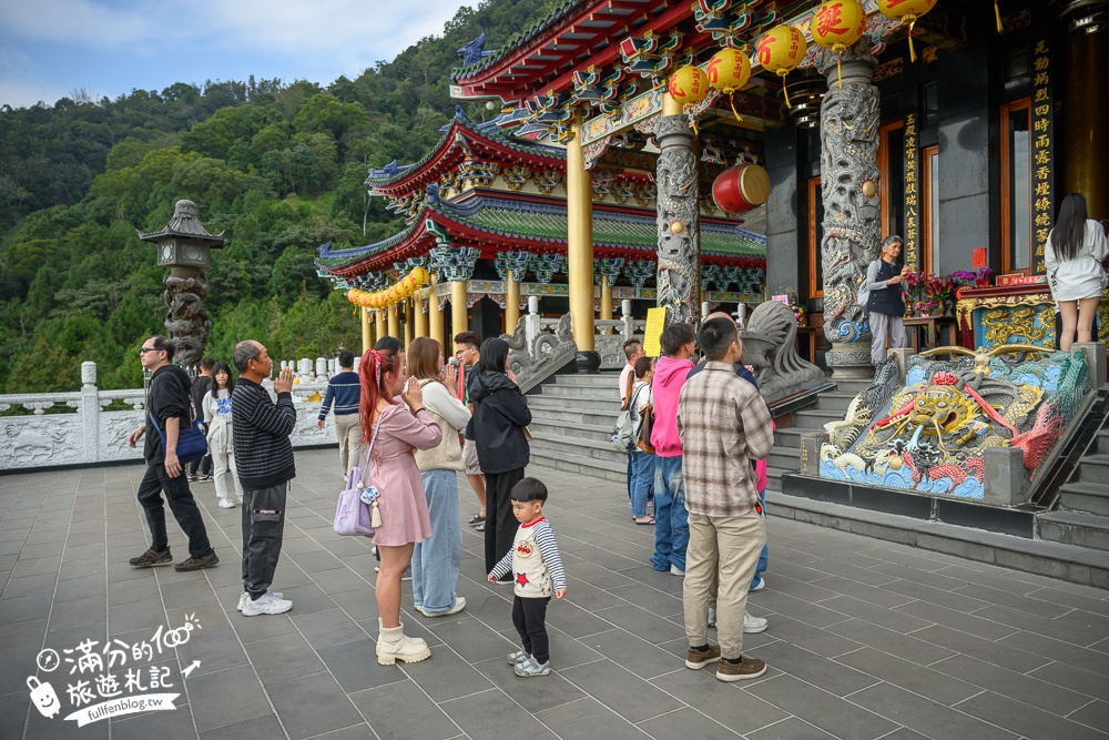 南投埔里必遊【寶湖宮天地堂地母廟】台版青瓦台這樣拍,超壯觀的連綿樓閣,恍如闖入古代皇宮!