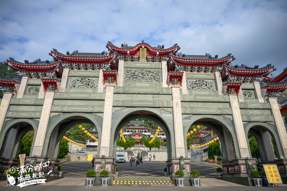 南投埔里必遊【寶湖宮天地堂地母廟】台版青瓦台這樣拍,超壯觀的連綿樓閣,恍如闖入古代皇宮!