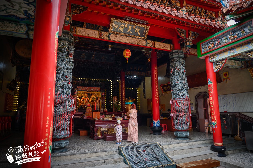 雲林【興安代天府（1799一起久久）】台17線特色打卡地標,安全又浪漫,複製AC道路,和神明玩拍一起久久!