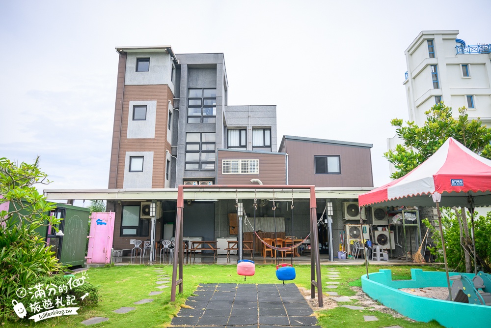 宜蘭親子餐廳推薦【蘭陽溪口親子餐廳】近傳藝中心.綠五日式園區,搭小火車.玩球池滑梯太放電啦!
