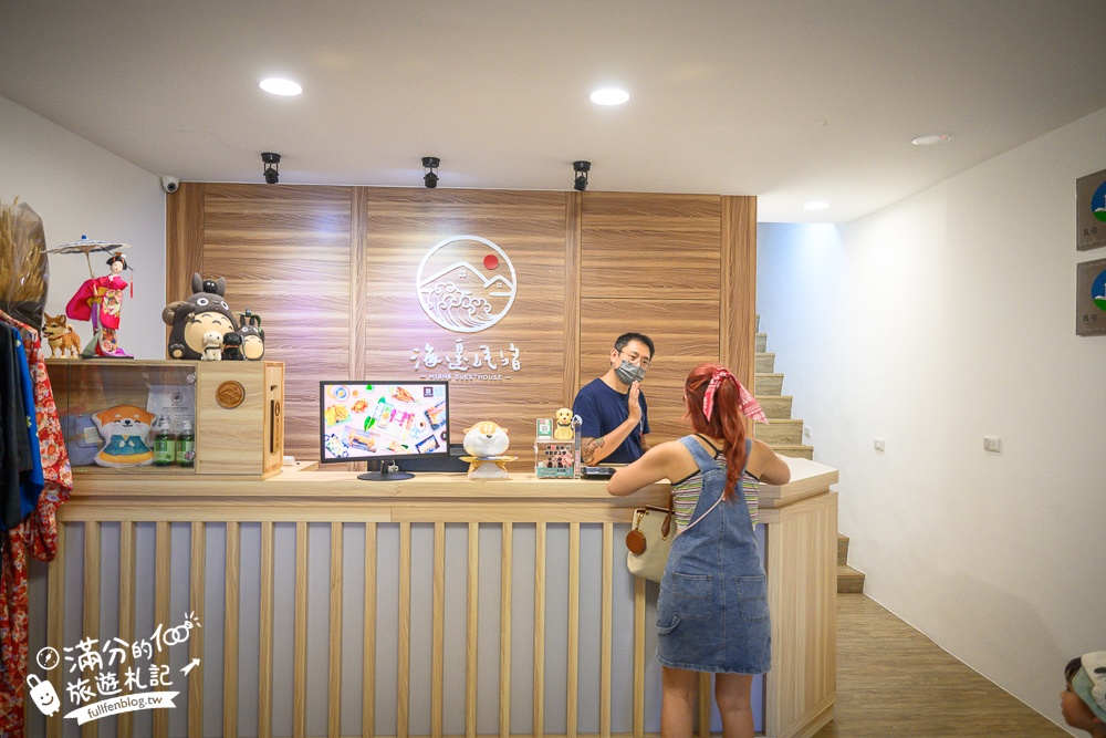 宜蘭親子民宿推薦【海邊民宿Hibnb Guesthouse】日式鳥居民宿.步行2分鐘就能看海看龜山島!