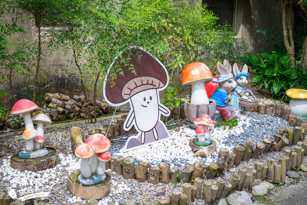 南投【豐年農場】埔里豐年靈芝菇類生態農場,免門票香菇主題休閒農場,體驗當菇農採菇.手作香菇披薩好好玩!